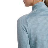 2XU Ignition 1/4 Zip Women's Chambray/ White Reflective