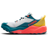 Brooks Caldera 8 Women's Bit of Blue Quince Flame