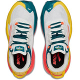 Brooks Caldera 8 Women's Bit of Blue Quince Flame