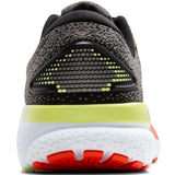 Brooks Ghost 16 Men's Wide Fit 2E Black/Mandarin Red/Green