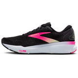Brooks Ghost 16 Women's Wide D Fit Black Pink Yellow