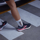 Brooks Ghost 16 Women's Wide D Fit Black Pink Yellow