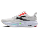 Brooks Ghost 17 Men's White Pink Clay Gecko