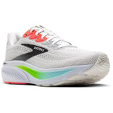 Brooks Ghost 17 Men's White Pink Clay Gecko