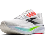 Brooks Ghost 17 Men's White Pink Clay Gecko