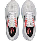 Brooks Ghost 17 Men's White Pink Clay Gecko