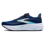 Brooks Ghost 17 Women's Navy Green Turquoise Wide Fit