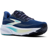 Brooks Ghost 17 Women's Navy Green Turquoise Wide Fit