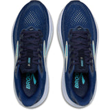 Brooks Ghost 17 Women's Navy Green Turquoise Wide Fit