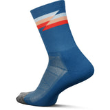 Feetures Elite Light Cushion Mini Crew Synthwave Blue