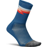 Feetures Elite Light Cushion Mini Crew Synthwave Blue