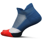 Feetures Elite Light Cushion No Show Tab Atmospheric Blue