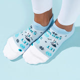 Feetures Elite Light Cushion No Show Tab Let It Snow