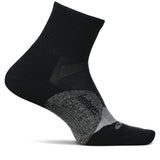 Feetures Elite Light Cushion Quarter Black