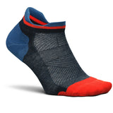 Feetures Elite Max Cushion No Show Tab Atmospheric Blue