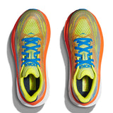 Hoka Clifton 9 Youth Evening Primrose/Vibrant Orange