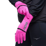 Hoka ColdSnap Fleece Gloves Fuschia