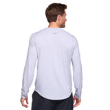 Hoka Essential Long-Sleeve Tee Men's Gull Htr