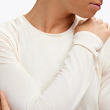 Hoka Essential Long-Sleeve Tee Women's Eggnog