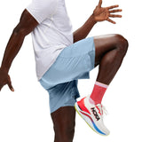 Hoka Glide Men's 7 Inch 2-in-1 Short Shadow