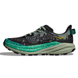 Hoka Speedgoat 6 Women's Black Aloe Vera