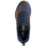 Mizuno Wave Daichi 8 Men's Estate Blue Apricot Spicy Orange