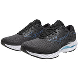 Mizuno Wave Inspire 20 Wide Fit Men's Iron Gate Parisian Blue Black