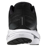 Mizuno Wave Inspire 21 2E Wide Fit Men's Black Silver Metallic Grey