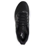 Mizuno Wave Inspire 21 2E Wide Fit Men's Black Silver Metallic Grey