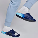 Oofos Ooahh Sport Flex Slide Unisex Sky Rally