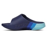 Oofos Ooahh Sport Flex Slide Unisex Sky Rally