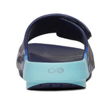 Oofos Ooahh Sport Flex Slide Unisex Sky Rally