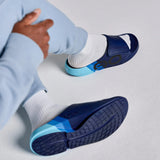 Oofos Ooahh Sport Flex Slide Unisex Sky Rally