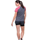 Ronhill Tech Race Short Sleeve Tee Women's Salsa Iron