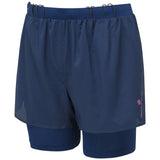 Ronhill Tech Race Twin Short Women's Dark Navy Razzmatazz