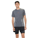Ronhill Tech Reflect Men's 5 Inch Twin Shorts Black Reflect