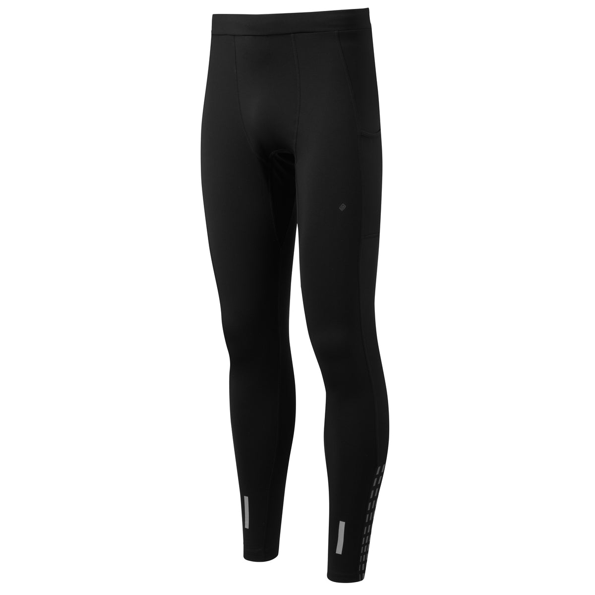 Ronhill Tech Revive Stretchy & Breathable Running Tights Black/Hot