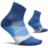 Feetures Elite Light Cushion Quarter Buckle Up Blue