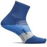 Feetures Elite Light Cushion Quarter Buckle Up Blue