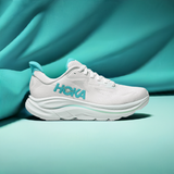 Hoka Clifton 10 Women's White Cielo Blue