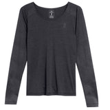 On Running Performance Long Tee Lumos Women's Black Iron