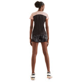On Performance Tee Lumos Women's Woodrose Black