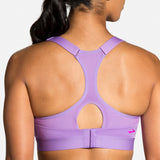 Brooks Dare Racerback Run Bra Heliotrope