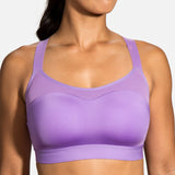 Brooks Dare Racerback Run Bra Heliotrope