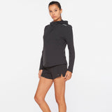 2XU Aero Jacket Women's Black/Silver Reflective