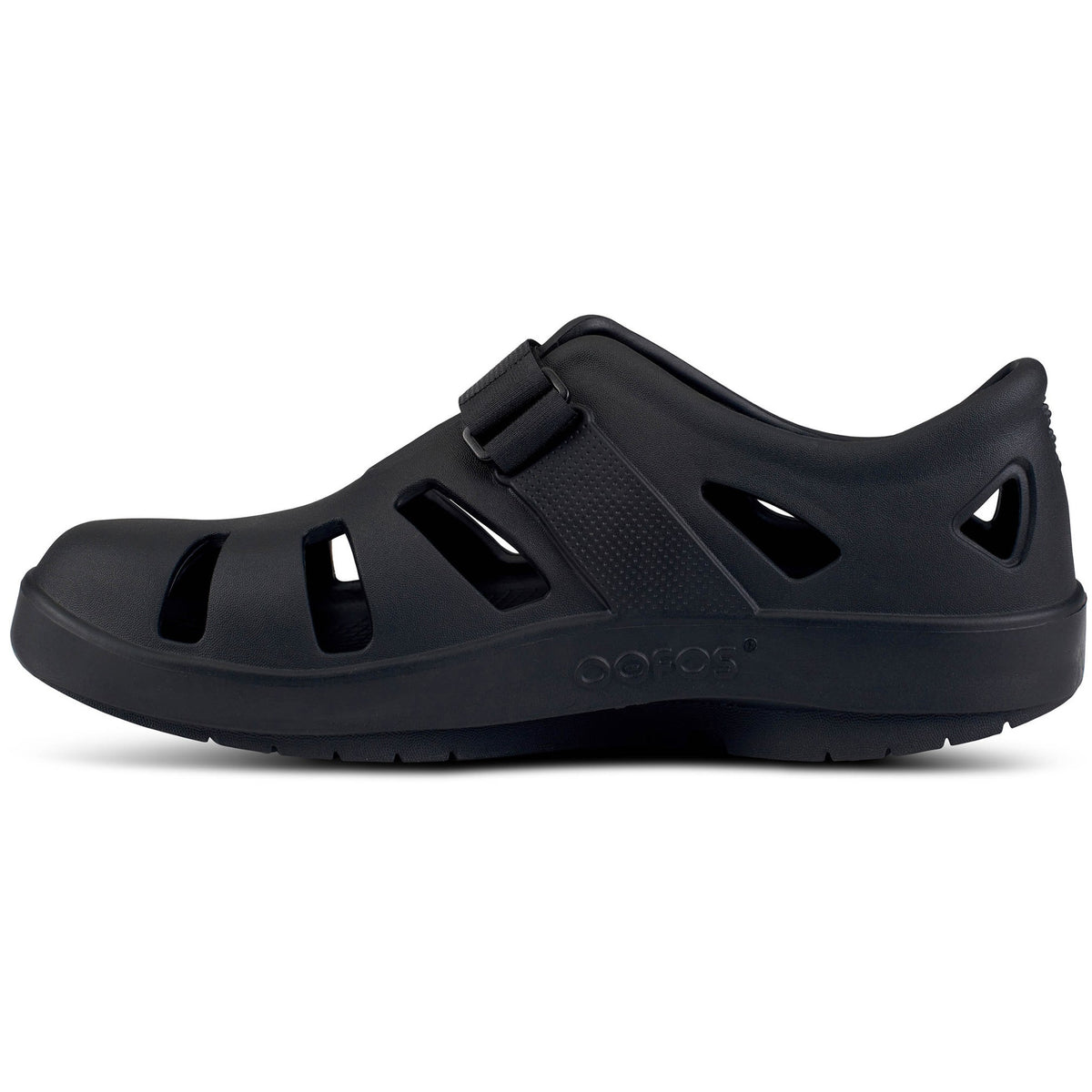 Oofos Oocandoo Unisex Sandal Black