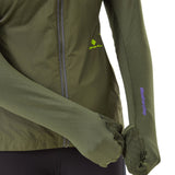 Ronhill Hyperchill Jacket Women's Khaki Citrus