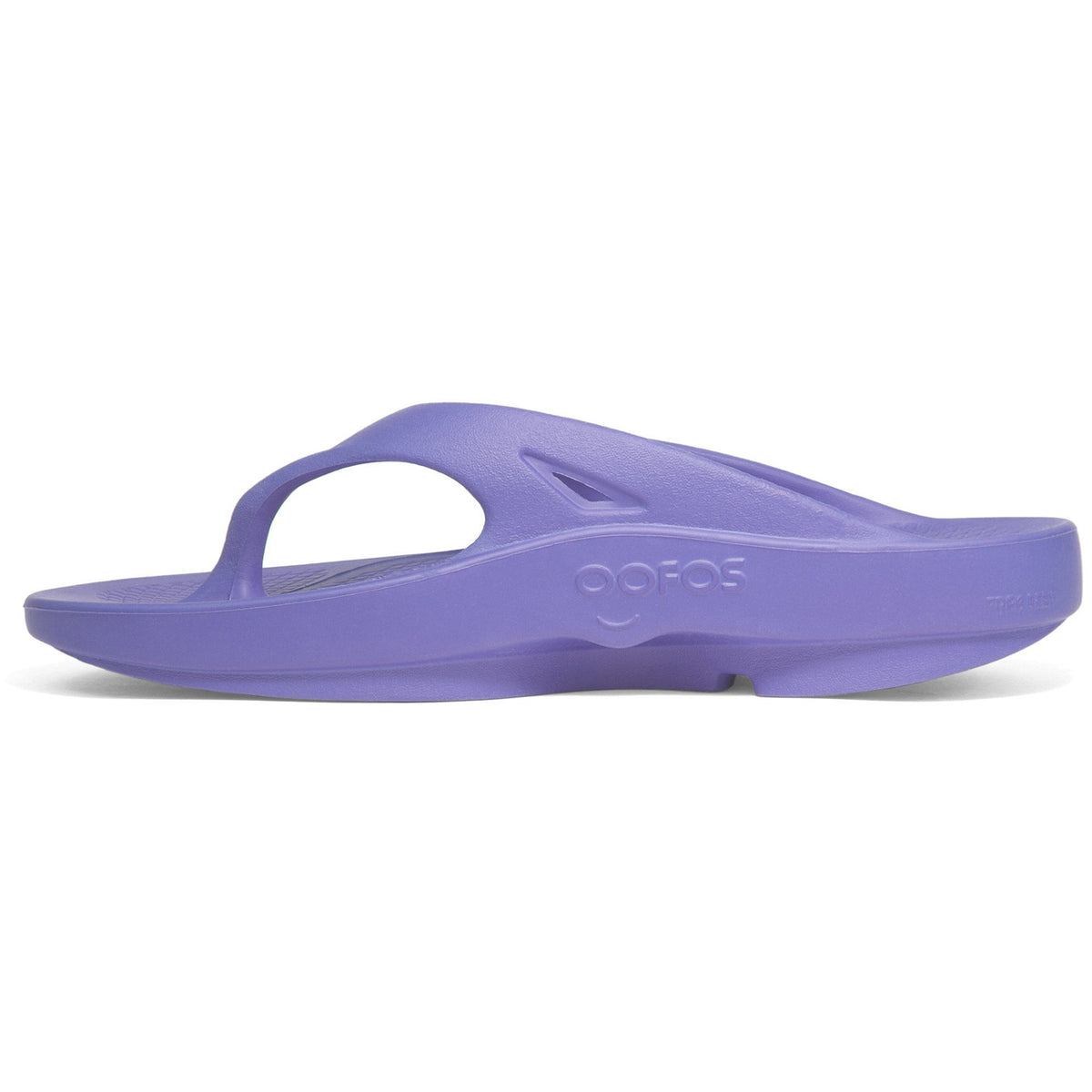 Oofos Ooriginal Women s Slip On Flip Flop Periwinkle Running Form