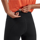 On Running Active Shorts Women's Mulberry Black