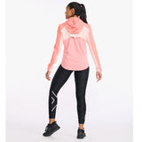 2XU Aero Jacket Women's Hyper Coral/Rosette Reflective